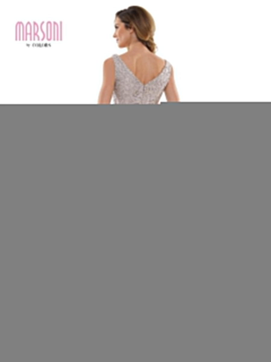 Marsoni Long Formal Sleeveless Lace Dress 1116 - The Dress Outlet