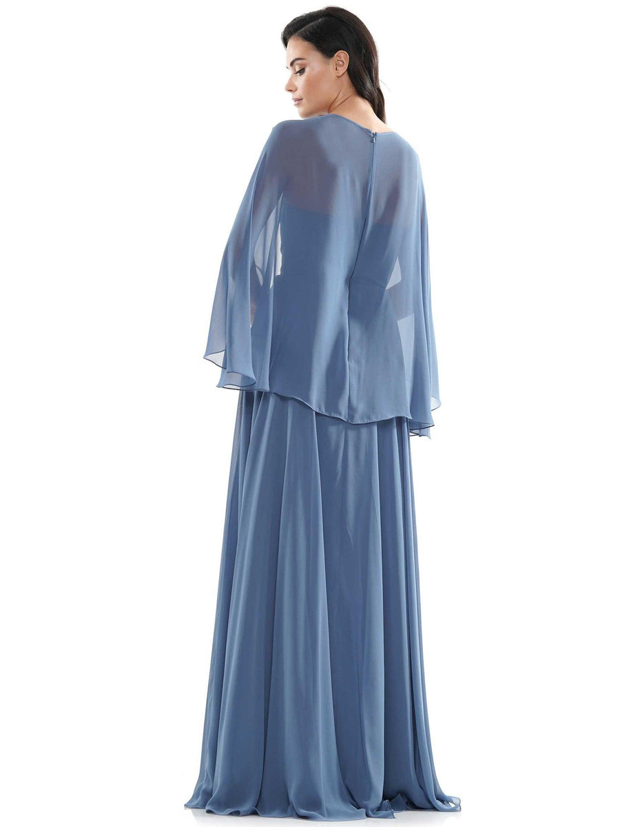 Marsoni Long Mother of the Bride Chiffon Gown 1094 - The Dress Outlet