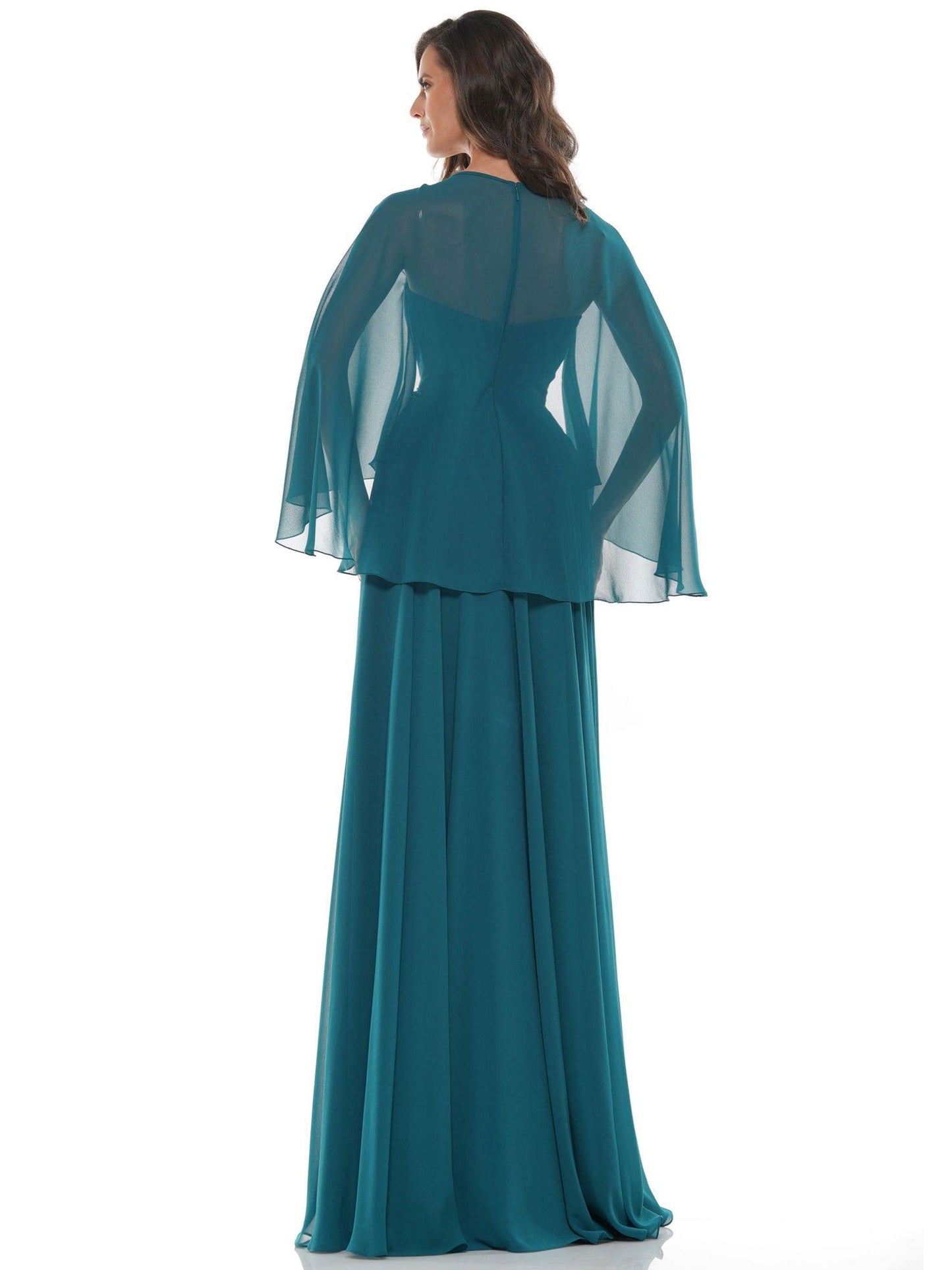 Marsoni Long Mother of the Bride Chiffon Gown 1094 - The Dress Outlet