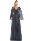 Marsoni Long Mother of the Bride Chiffon Gown 1094 - The Dress Outlet