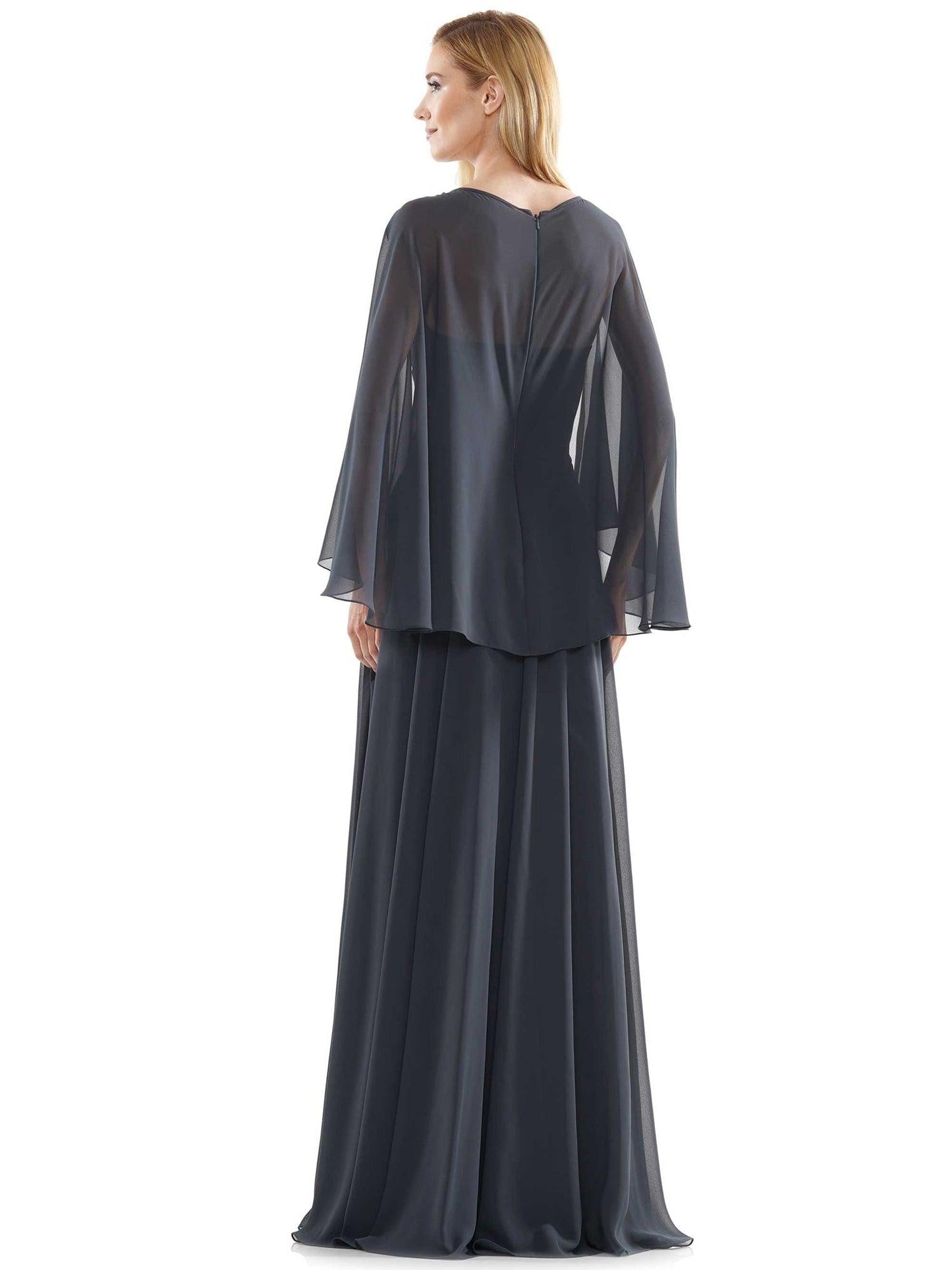 Marsoni Long Mother of the Bride Chiffon Gown 1094 - The Dress Outlet