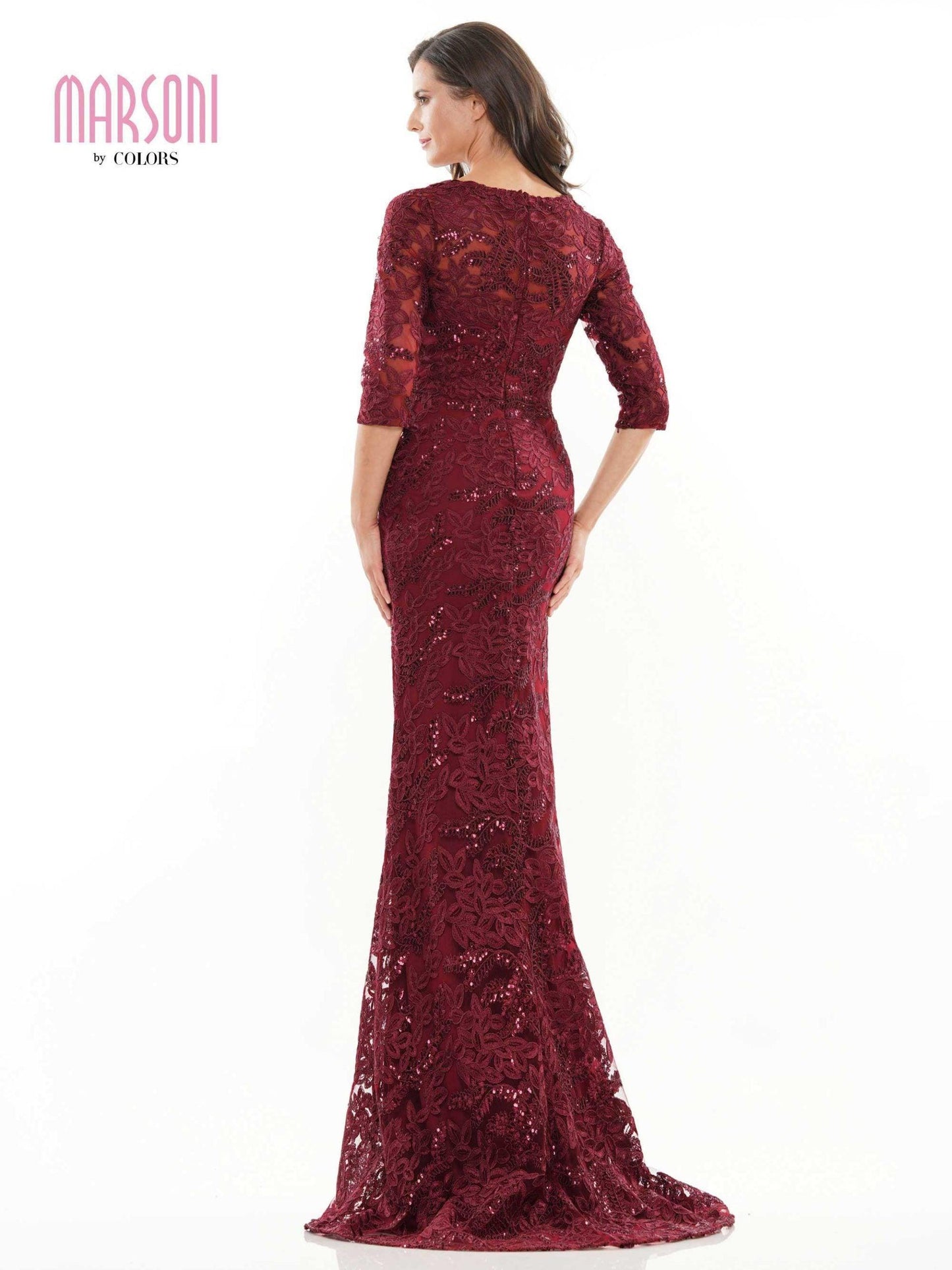 Marsoni Long Mother of the Bride Formal Dress 1119 - The Dress Outlet