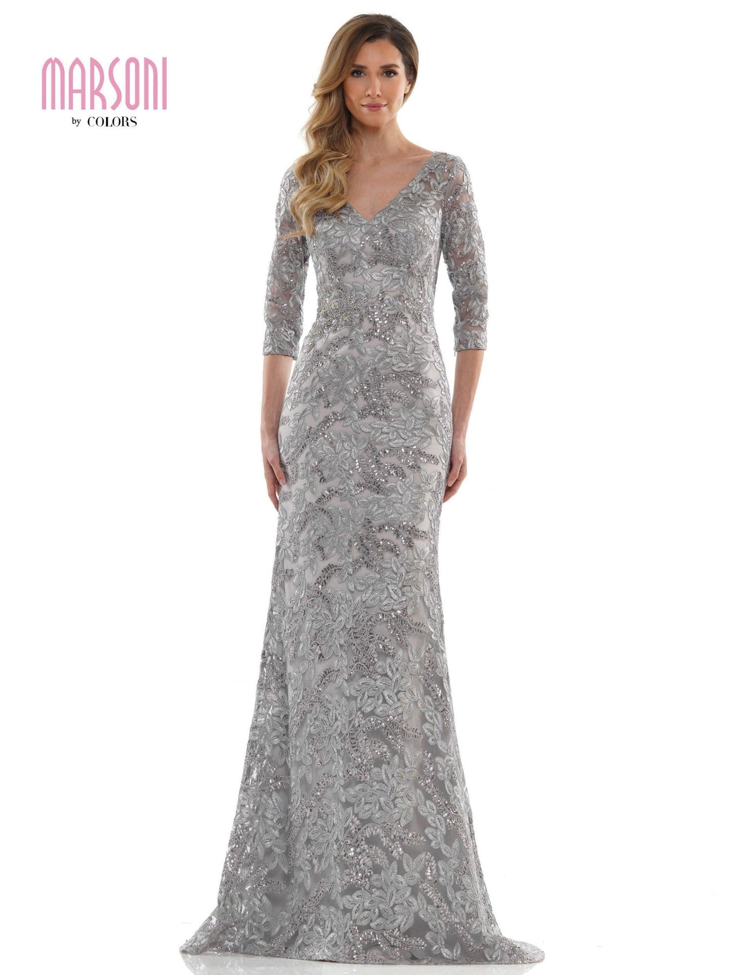 Marsoni Long Mother of the Bride Formal Dress 1119 - The Dress Outlet