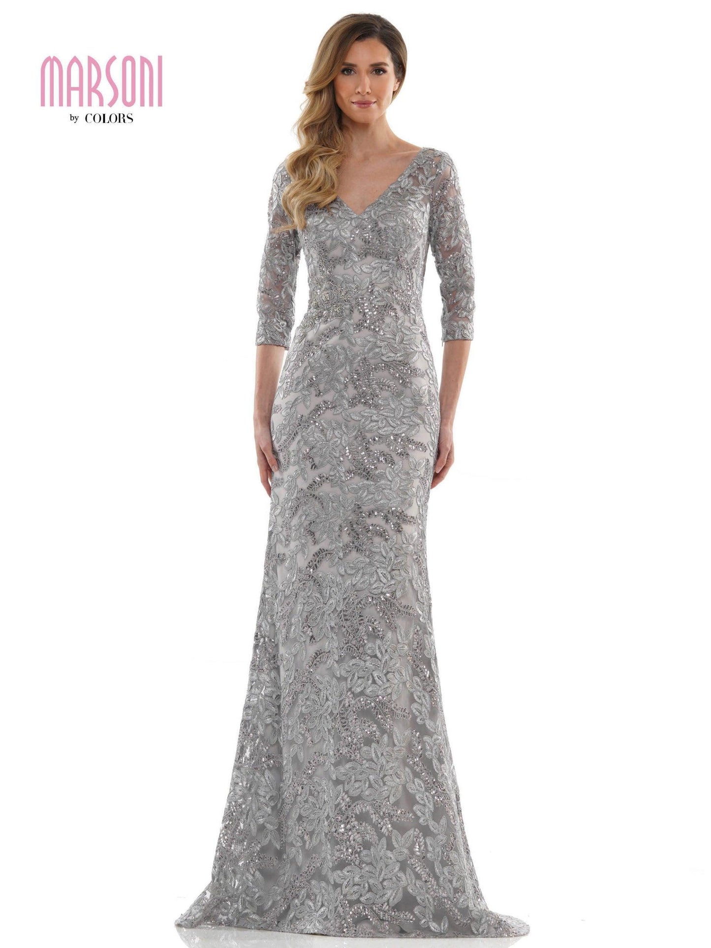 Marsoni Long Mother of the Bride Formal Dress 1119 - The Dress Outlet