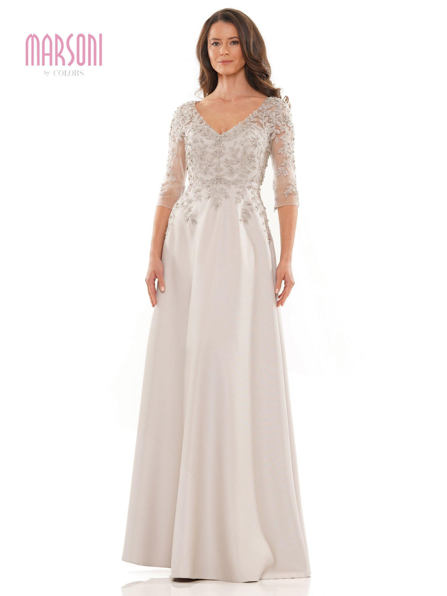 Marsoni Long Mother of the Bride Formal Gown 1174 - The Dress Outlet