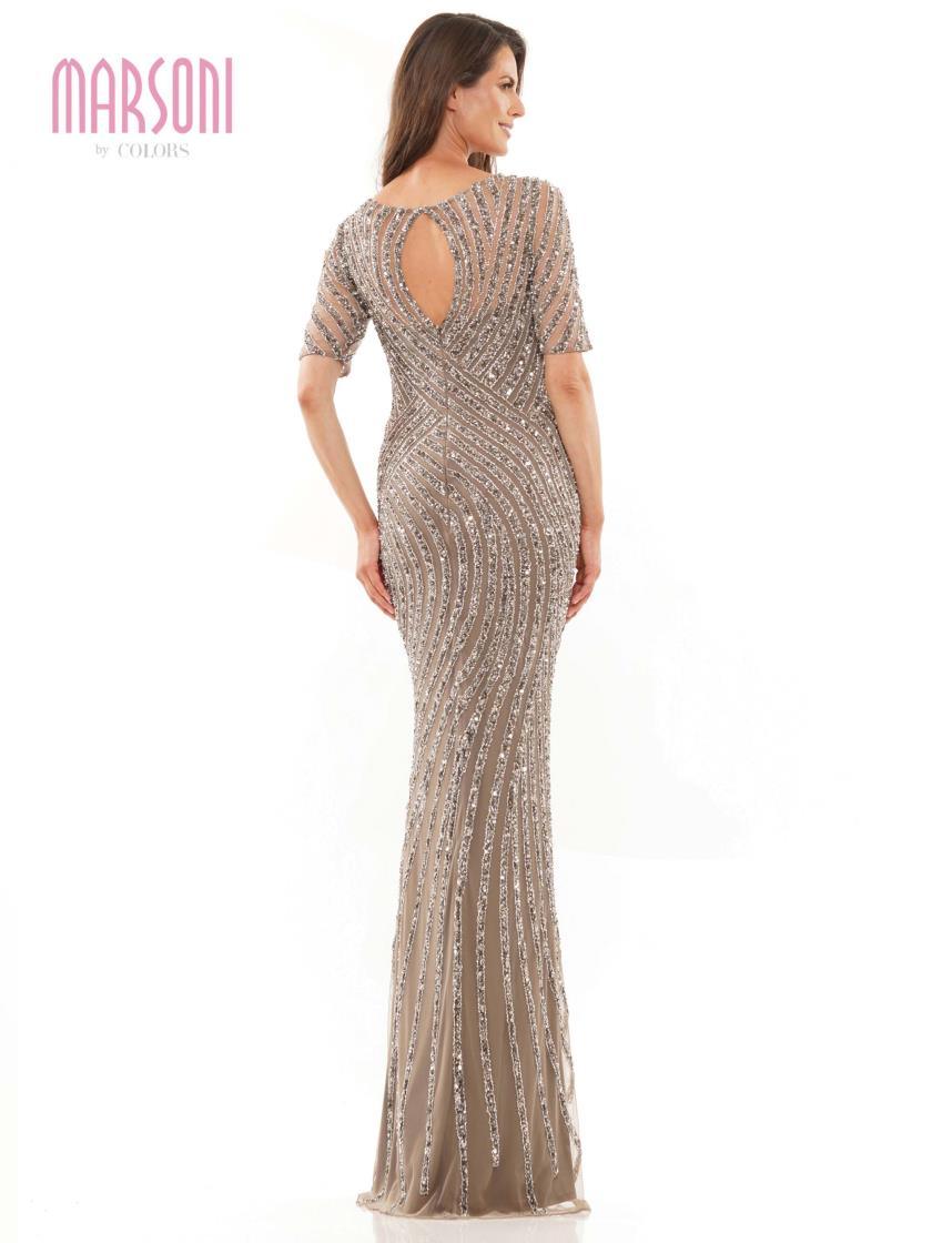Marsoni Long Mother of the Bride Formal Gown 1209 - The Dress Outlet