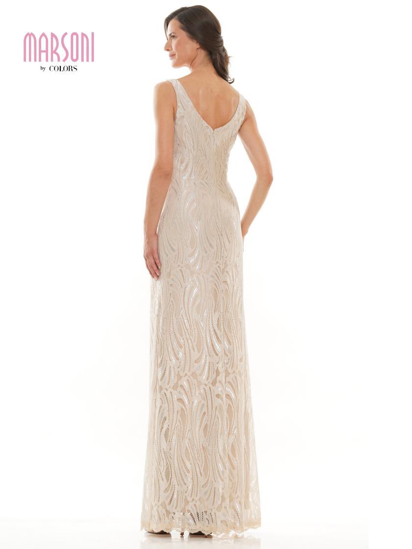 Marsoni Long Mother of the Bride Jacket Dress 310 - The Dress Outlet