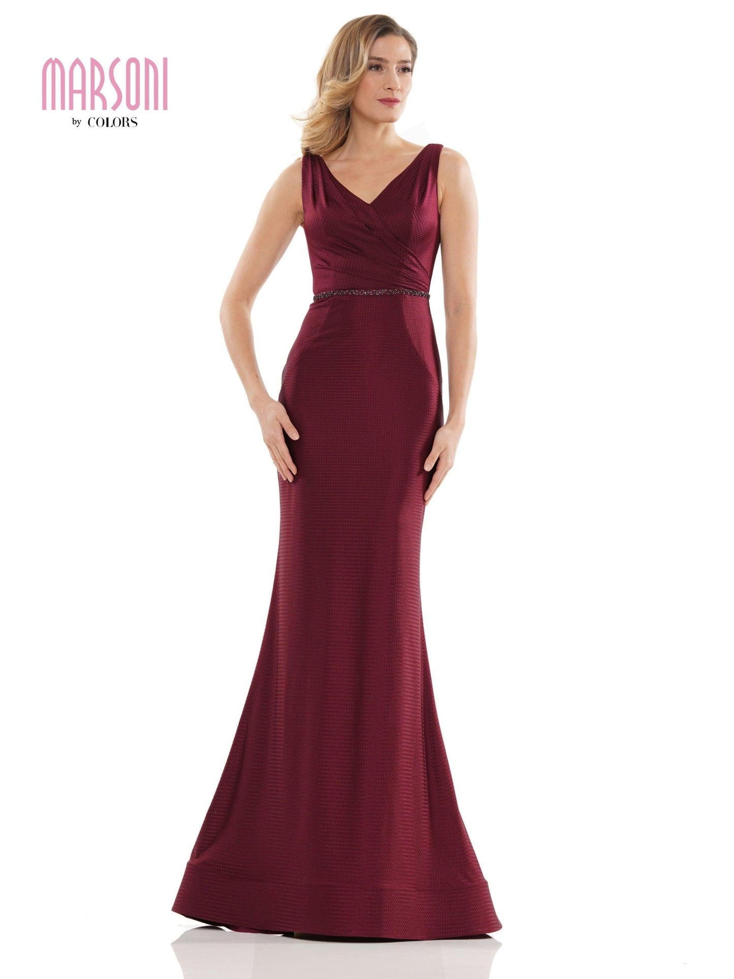 Marsoni Long Sleeveless Formal Evening Gown 1152 - The Dress Outlet