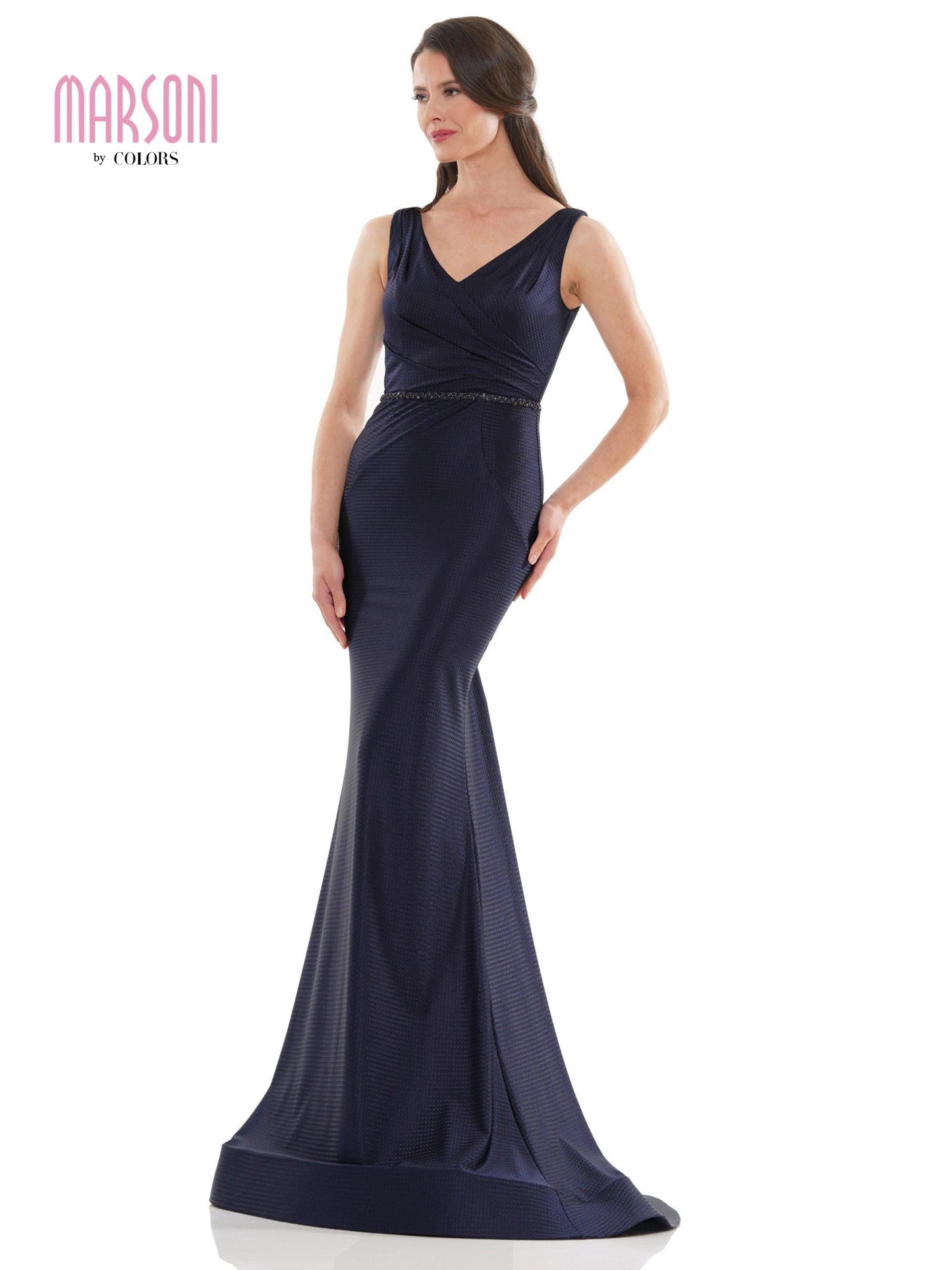 Marsoni Long Sleeveless Formal Evening Gown 1152 - The Dress Outlet