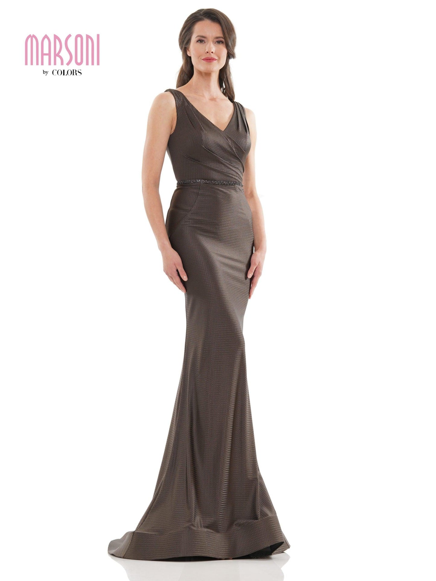Marsoni Long Sleeveless Formal Evening Gown 1152 - The Dress Outlet