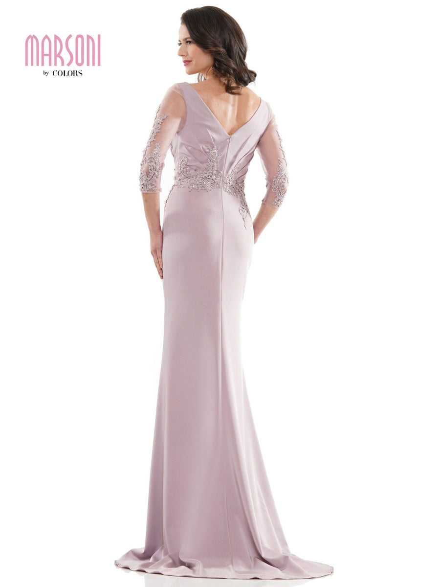 Marsoni Mother of the Bride Formal Long Dress 1145 - The Dress Outlet