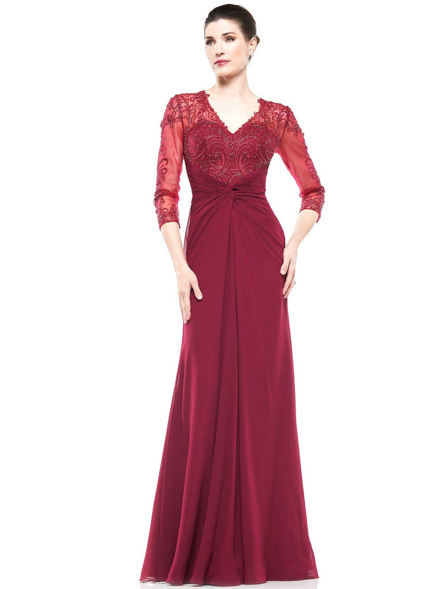Marsoni Mother of the Bride Formal Long Dress 261 - The Dress Outlet