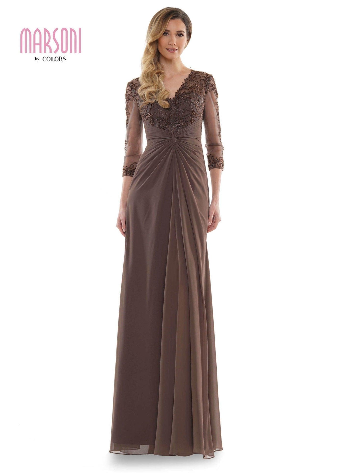 Marsoni Mother of the Bride Formal Long Dress 261 - The Dress Outlet
