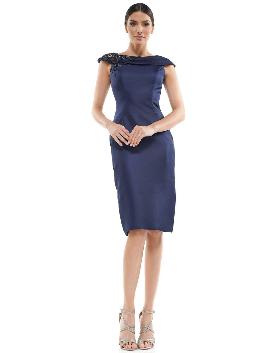 Marsoni Mother of the Bride Formal Short Dress 1058 - The Dress Outlet