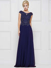 Marsoni Mother of the Bride Long Chiffon Dress 173 - The Dress Outlet