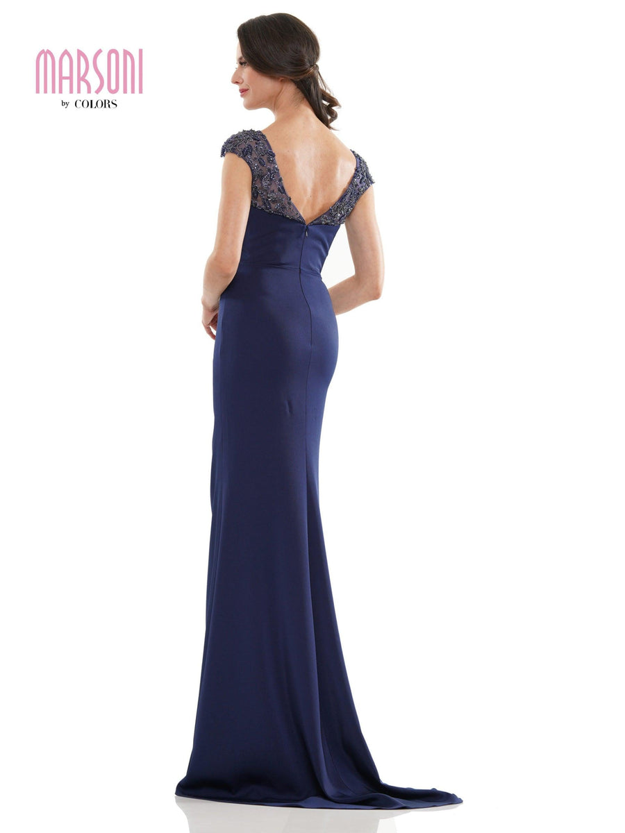Marsoni Mother of the Bride Long Formal Dress 1133 - The Dress Outlet