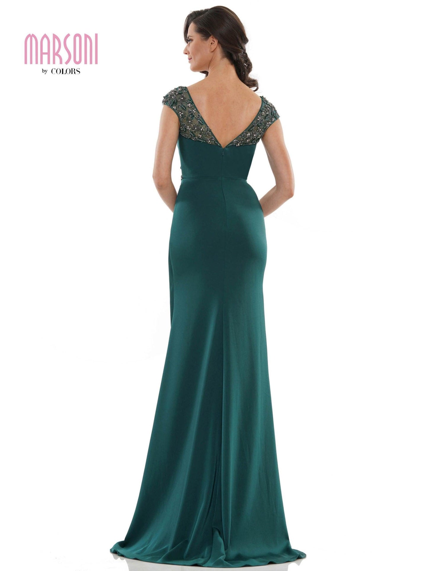 Marsoni Mother of the Bride Long Formal Dress 1133 - The Dress Outlet