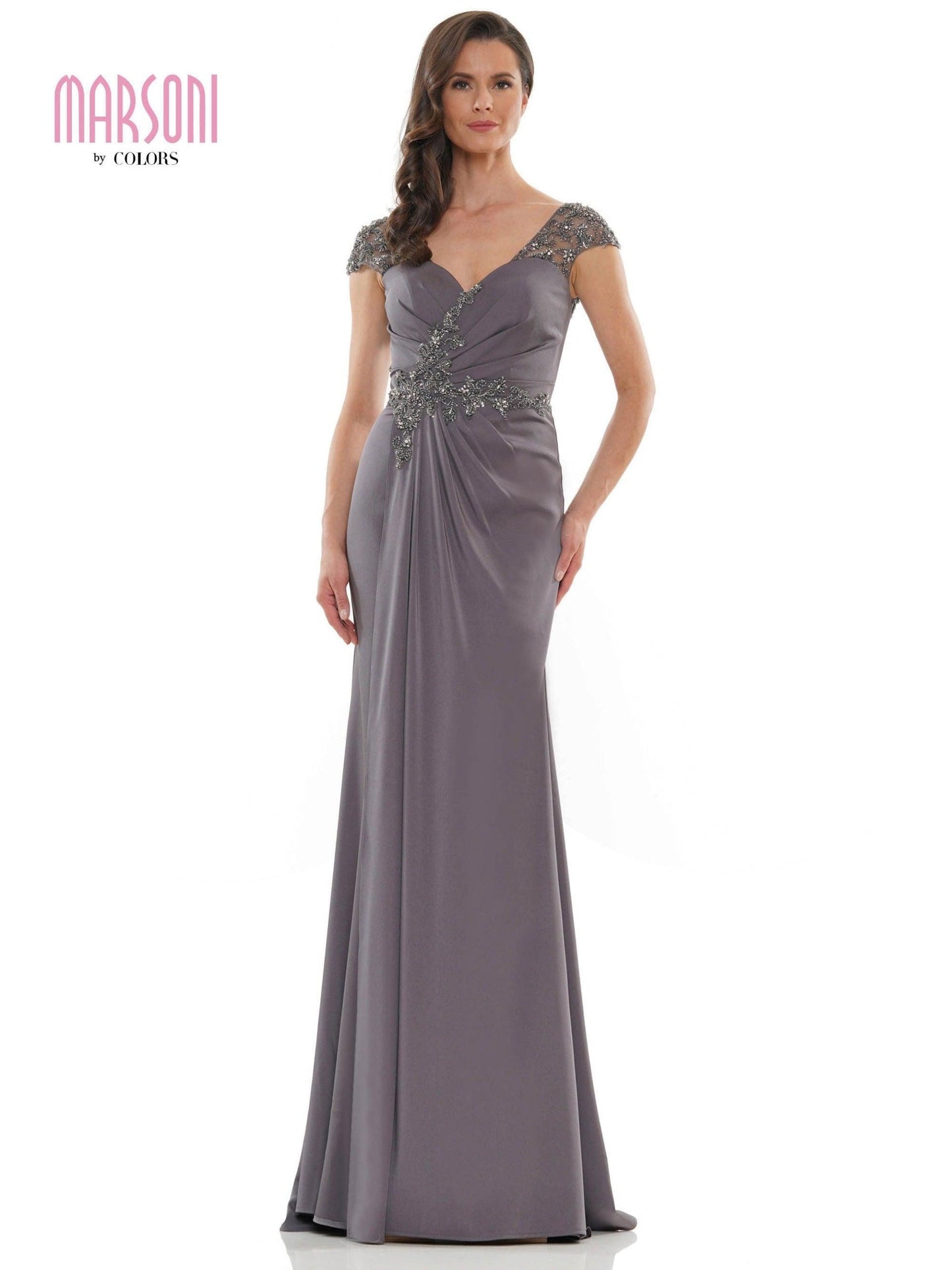Marsoni Mother of the Bride Long Formal Dress 1133 - The Dress Outlet