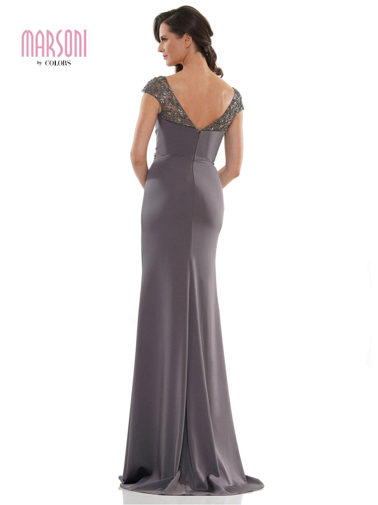 Marsoni Mother of the Bride Long Formal Dress 1133 - The Dress Outlet