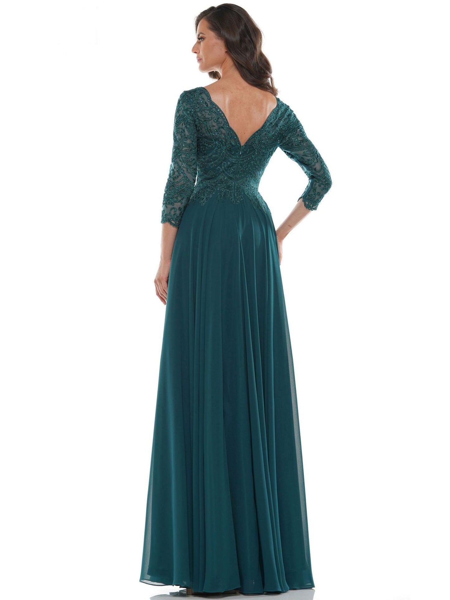 Marsoni Mother of the Bride Long Formal Dress 238SL - The Dress Outlet
