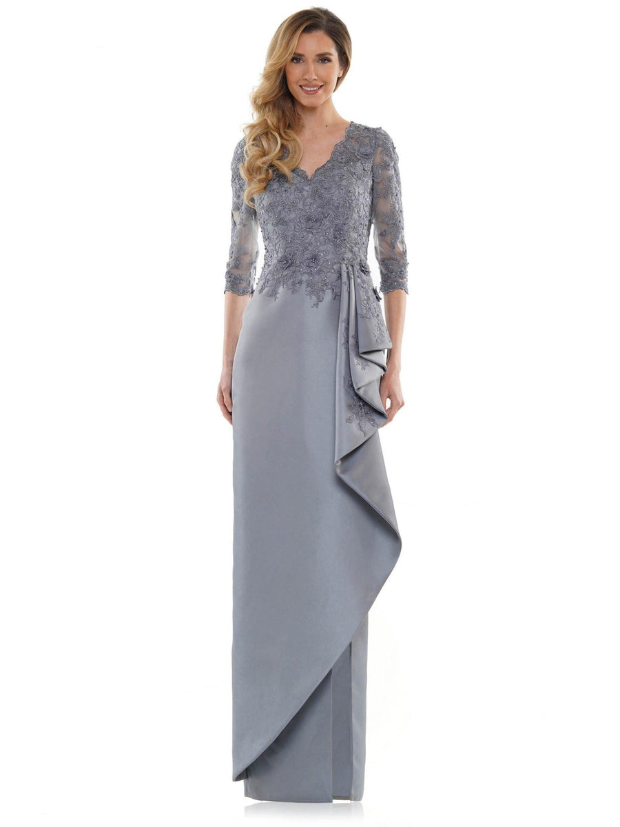 Marsoni Mother of the Bride Long Lace Dress 1134 - The Dress Outlet