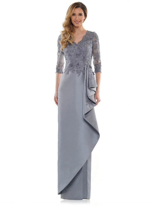Marsoni Mother of the Bride Long Lace Dress 1134 - The Dress Outlet