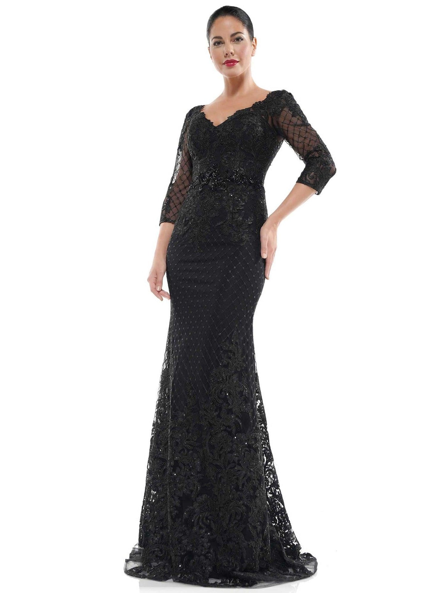 Marsoni Mother of the Bride Long Mermaid Dress 1045 - The Dress Outlet