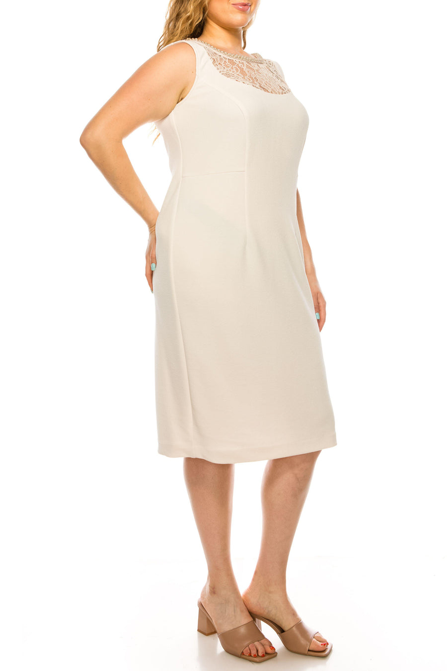 Maya Brooke Plus Size Short Jacket Dress 29486W - The Dress Outlet