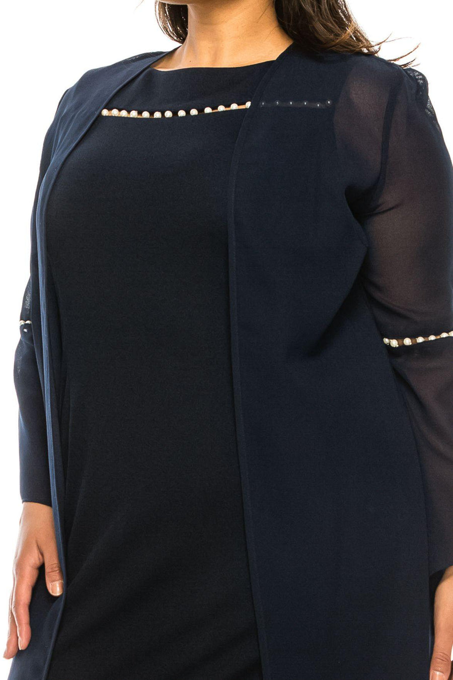 Maya Brooke Plus Size Short Jacket Dress 29543 - The Dress Outlet