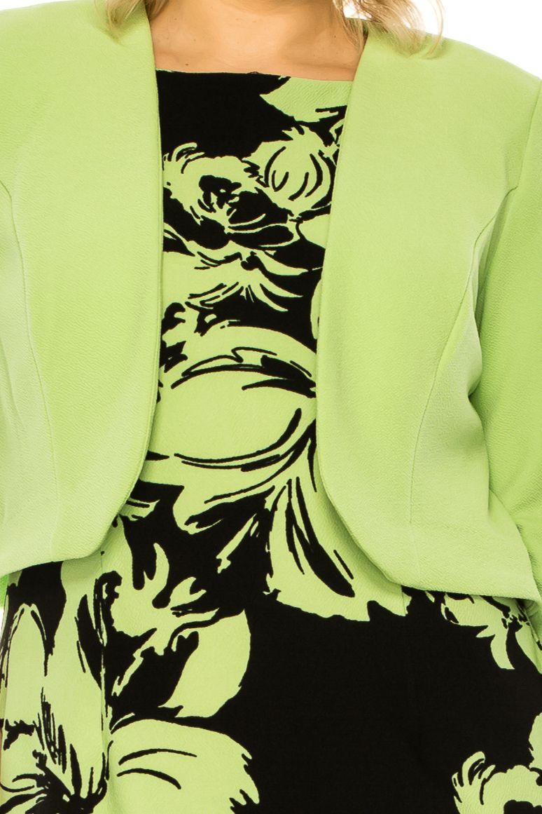 Maya Brooke Short Two Piece Print Jacket Dress 28595 - The Dress Outlet