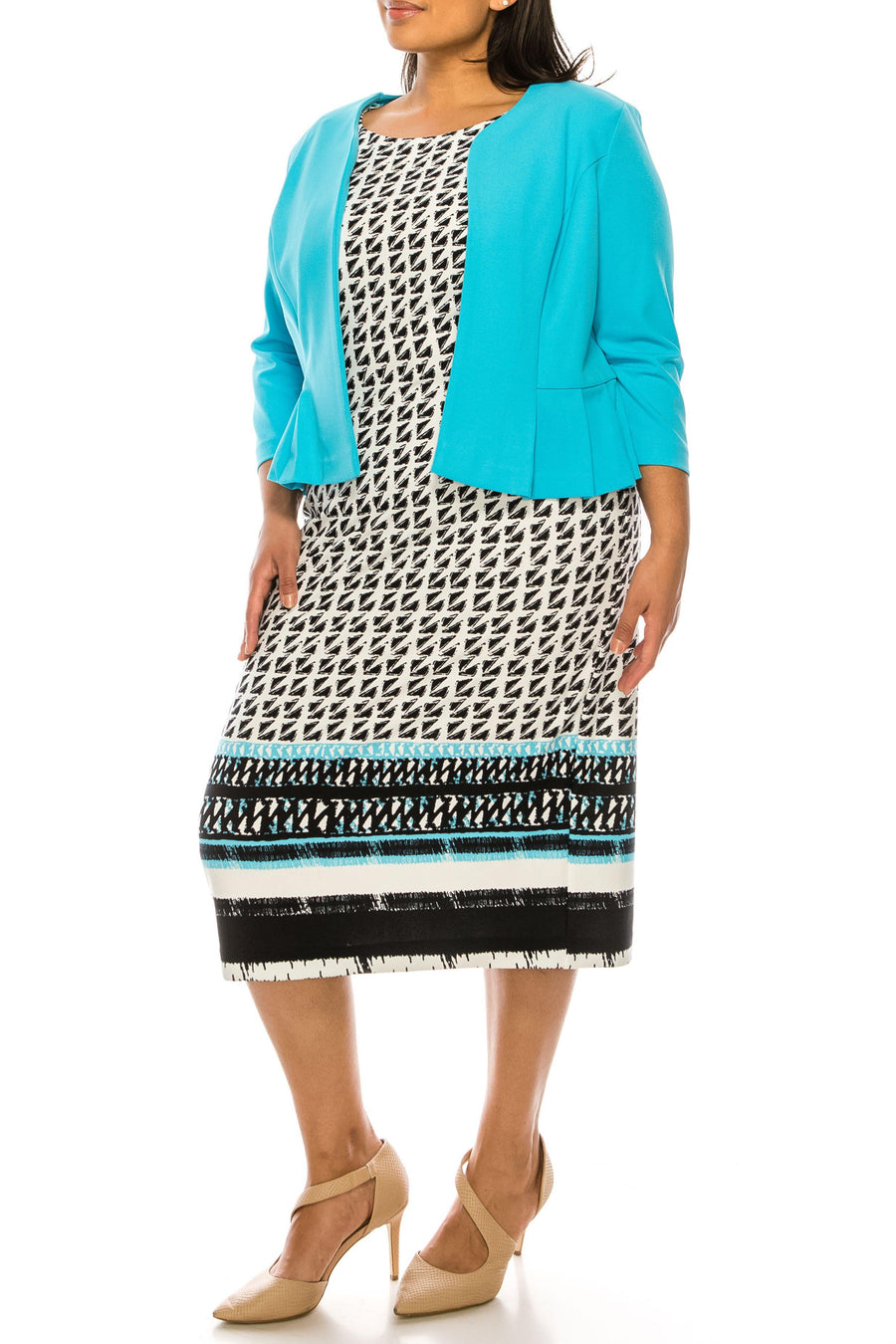 Maya Brooke Short Two Piece Set Jacket Dress 28633 - The Dress Outlet