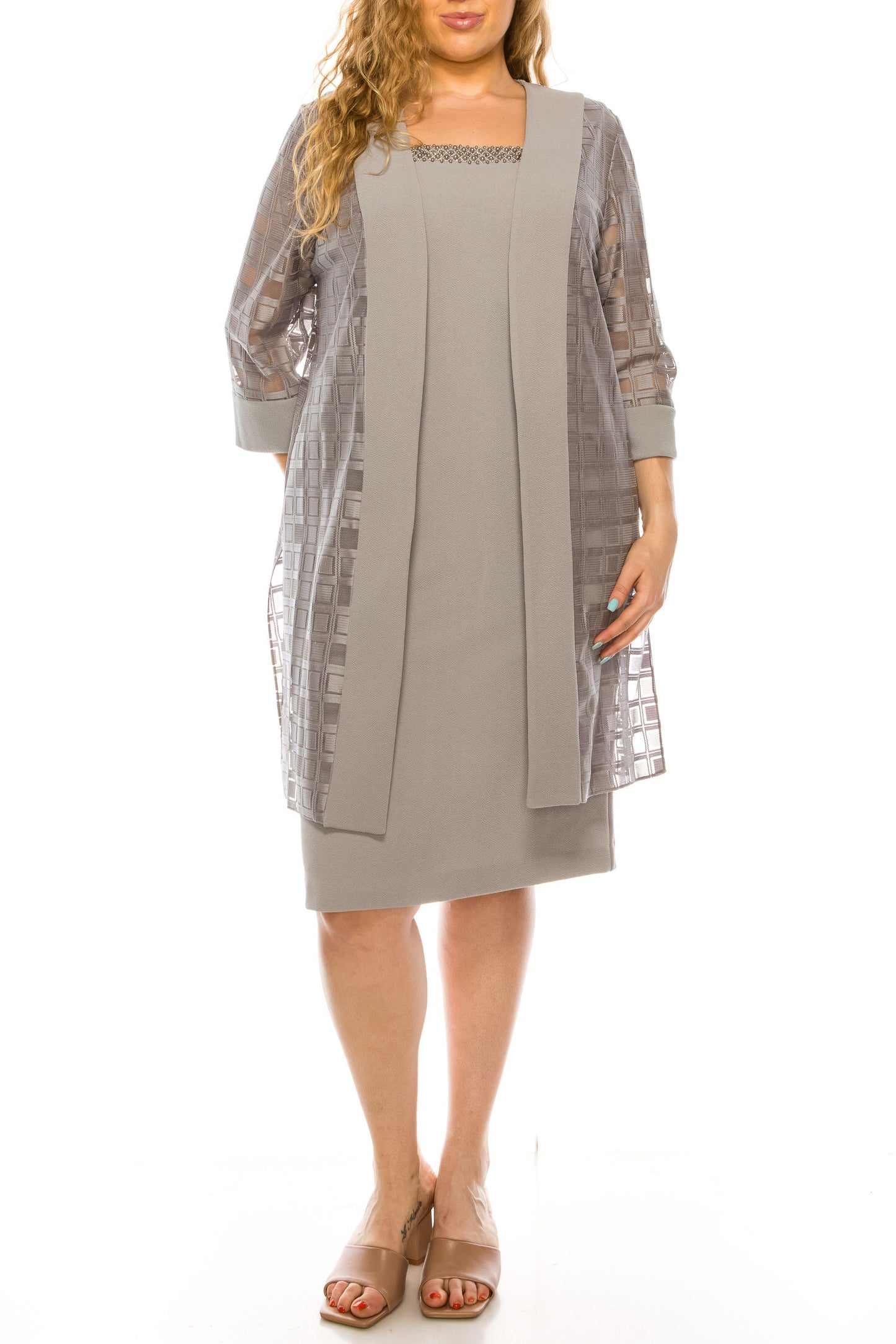 Maya Brooke Short Two Piece Set Jacket Dress 28163 - The Dress Outlet