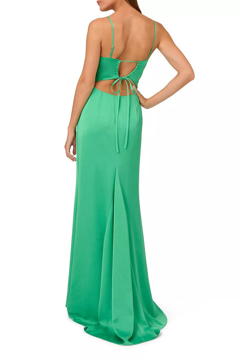 Prom Dresses Fitted Long Formal Evening Prom Dress Summer Green