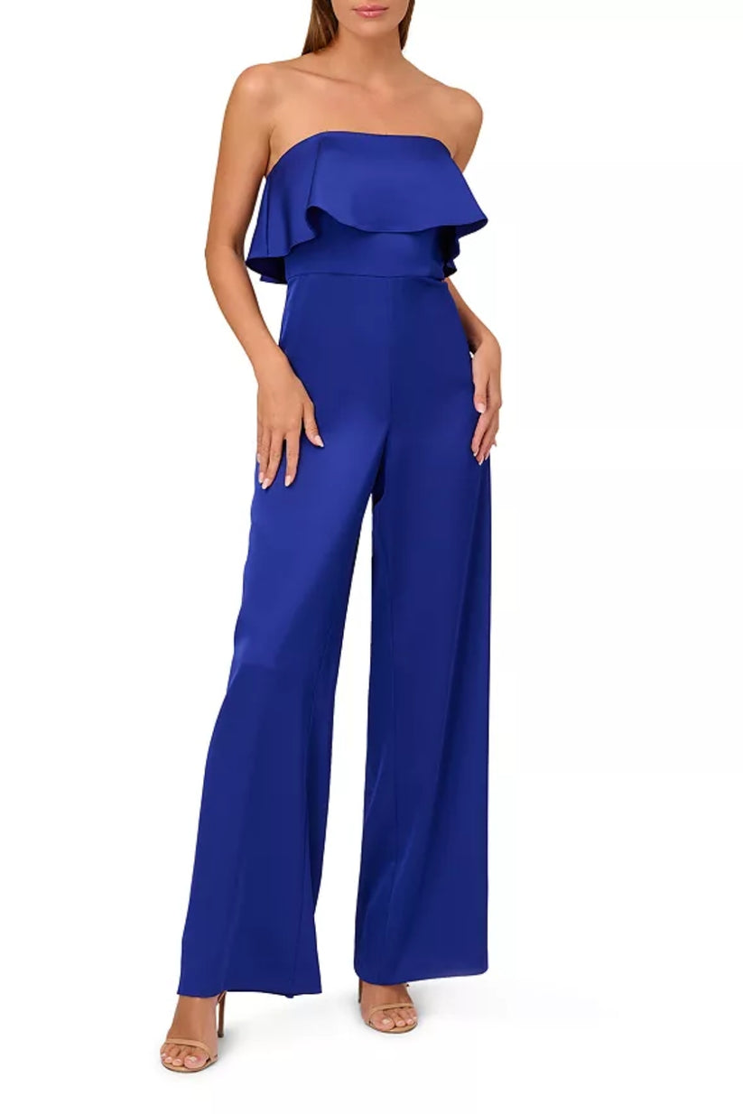 Jumpsuit Long Ruffle Formal Jumpsuit ROYAL SAPPHIRE