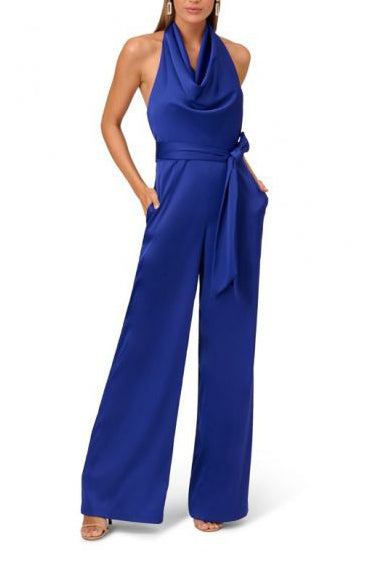 Jumpsuit Long Formal Prom Jumpsuit Royal Sapphire