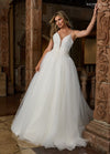 Wedding Dresses Long Bridal Ball Gown Wedding Dress  Ivory Nude