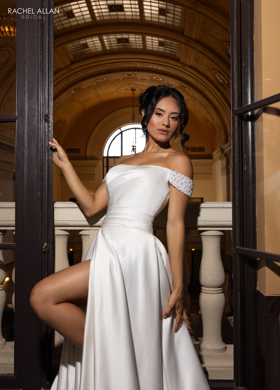 Wedding Dresses Long Bridal Gown Simple Wedding Dress Ivory