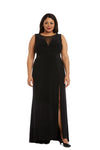 Morgan & Co Long Plus Size Formal Dress 12173WMM - The Dress Outlet
