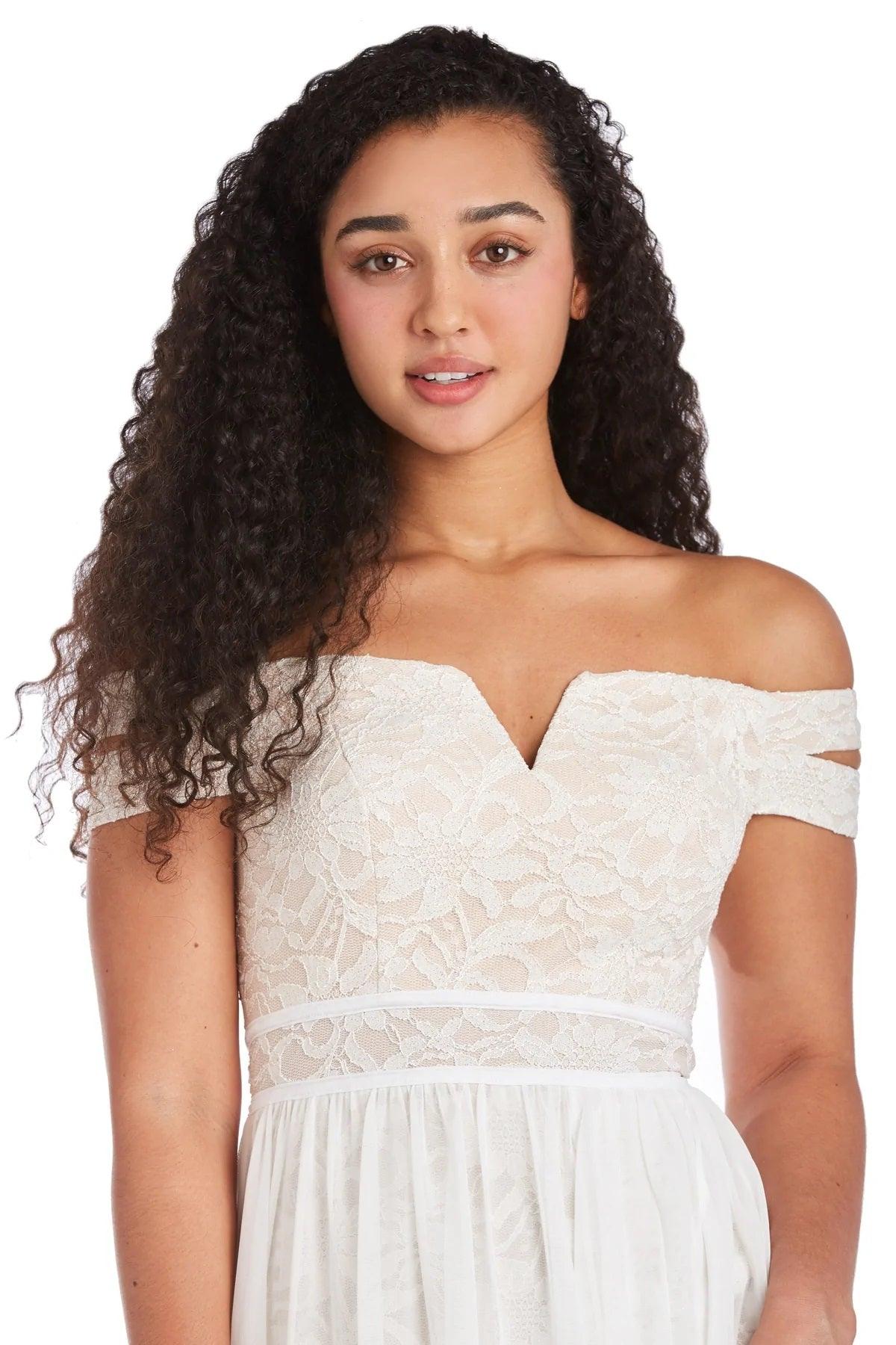 Morgan & Co Homecoming High Low Prom Dress 12671 - The Dress Outlet