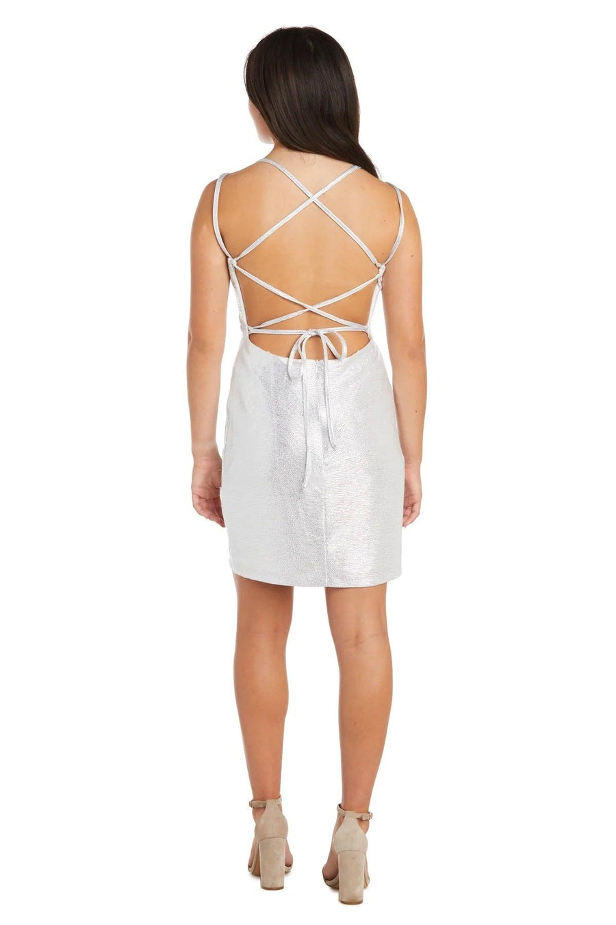 Morgan & Co Homecoming Short Prom Dress 13037 - The Dress Outlet