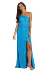 Morgan & Co Long Formal Petite Prom Dress 12992P - The Dress Outlet