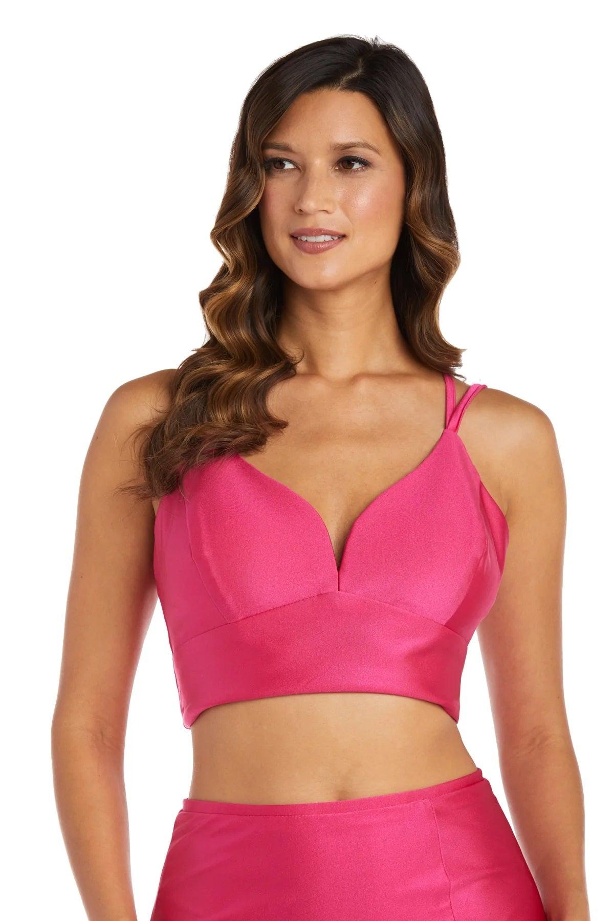 Morgan & Co Long Two Piece Prom Formal Dress 13030 - The Dress Outlet