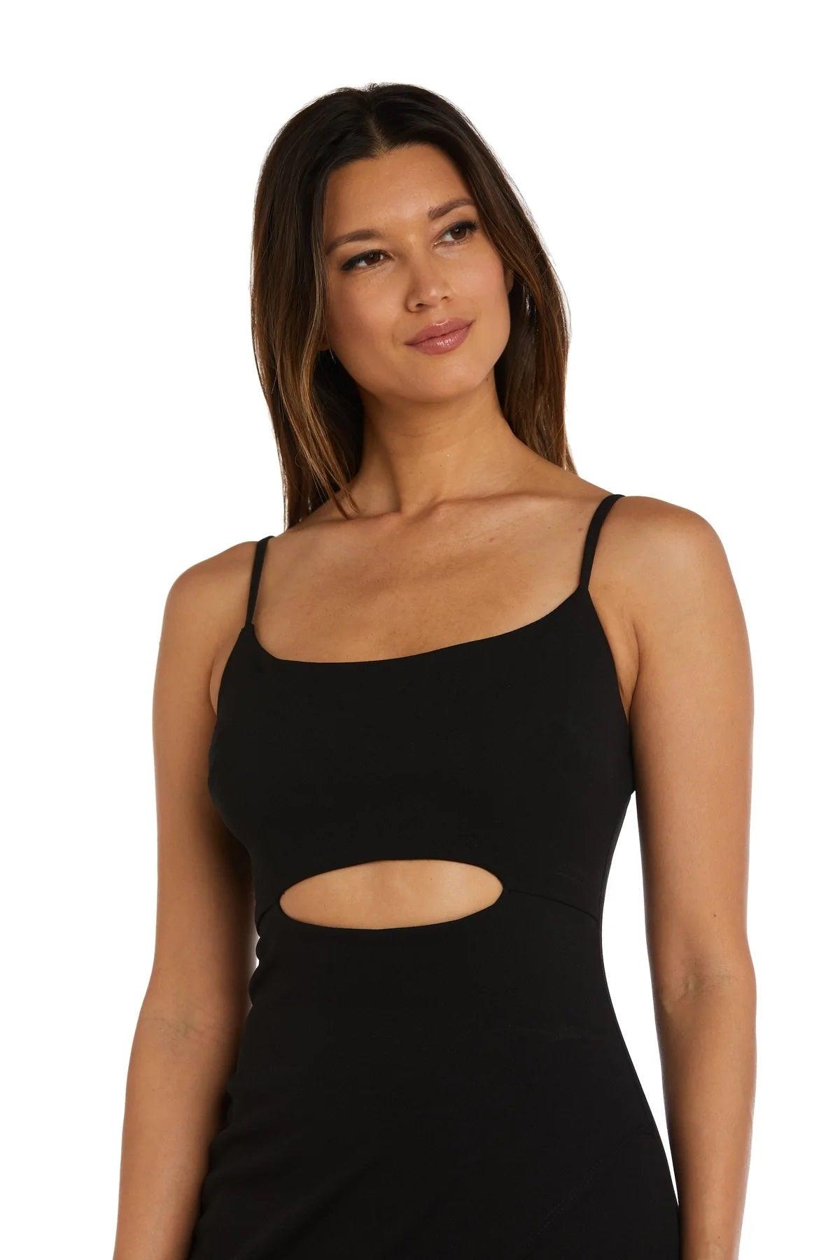 Morgan & Co Short Fitted Cocktail Prom Dress 12977 - The Dress Outlet