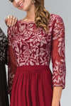Mother of the Bride Long Dress Formal - The Dress Outlet Elizabeth K