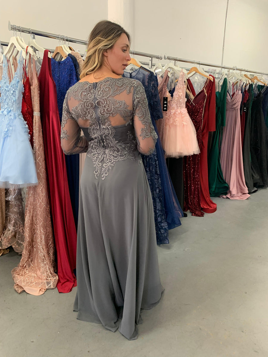 Mother of the Bride Long Dress Sale - The Dress Outlet