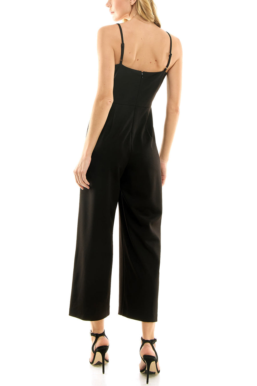 Jumpsuit Formal Long Pocket Jumpsuit Very Black