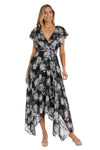 Nightway High Low Floral Print Dress 22163 - The Dress Outlet