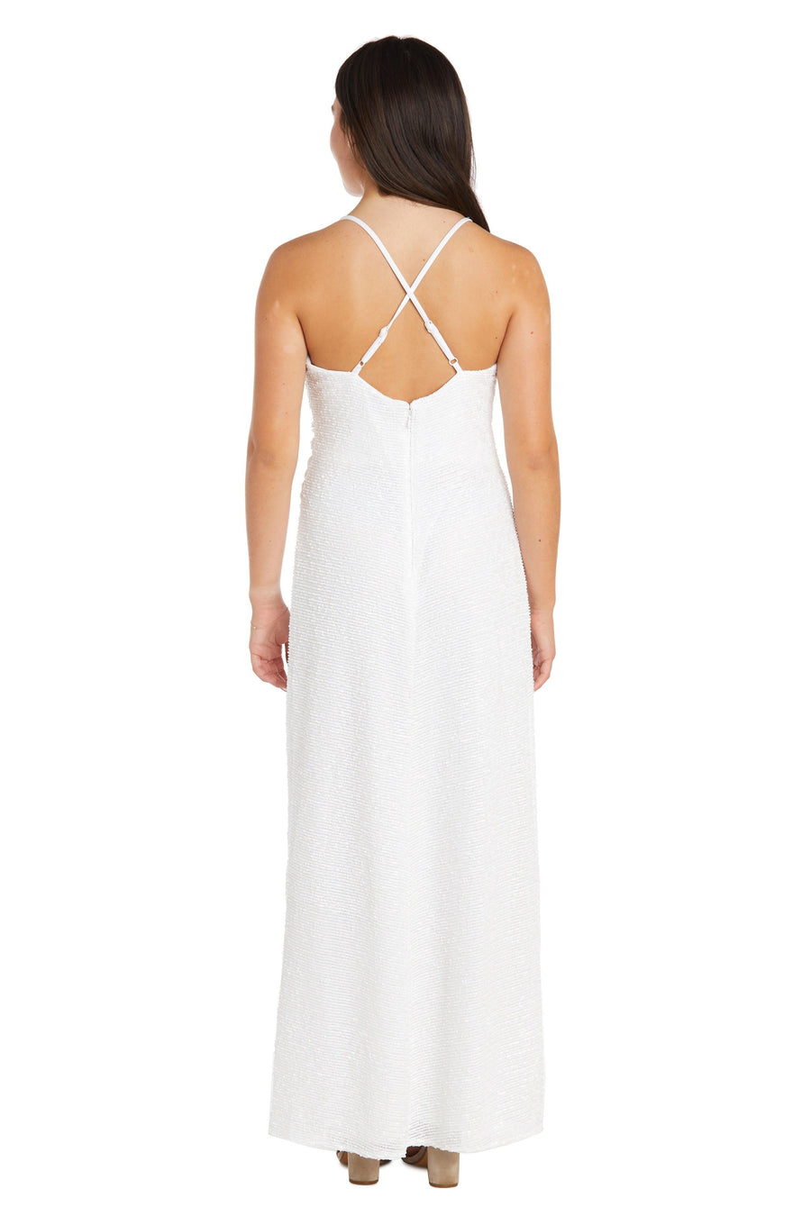 Nightway Long Formal Evening Dress 21936A - The Dress Outlet