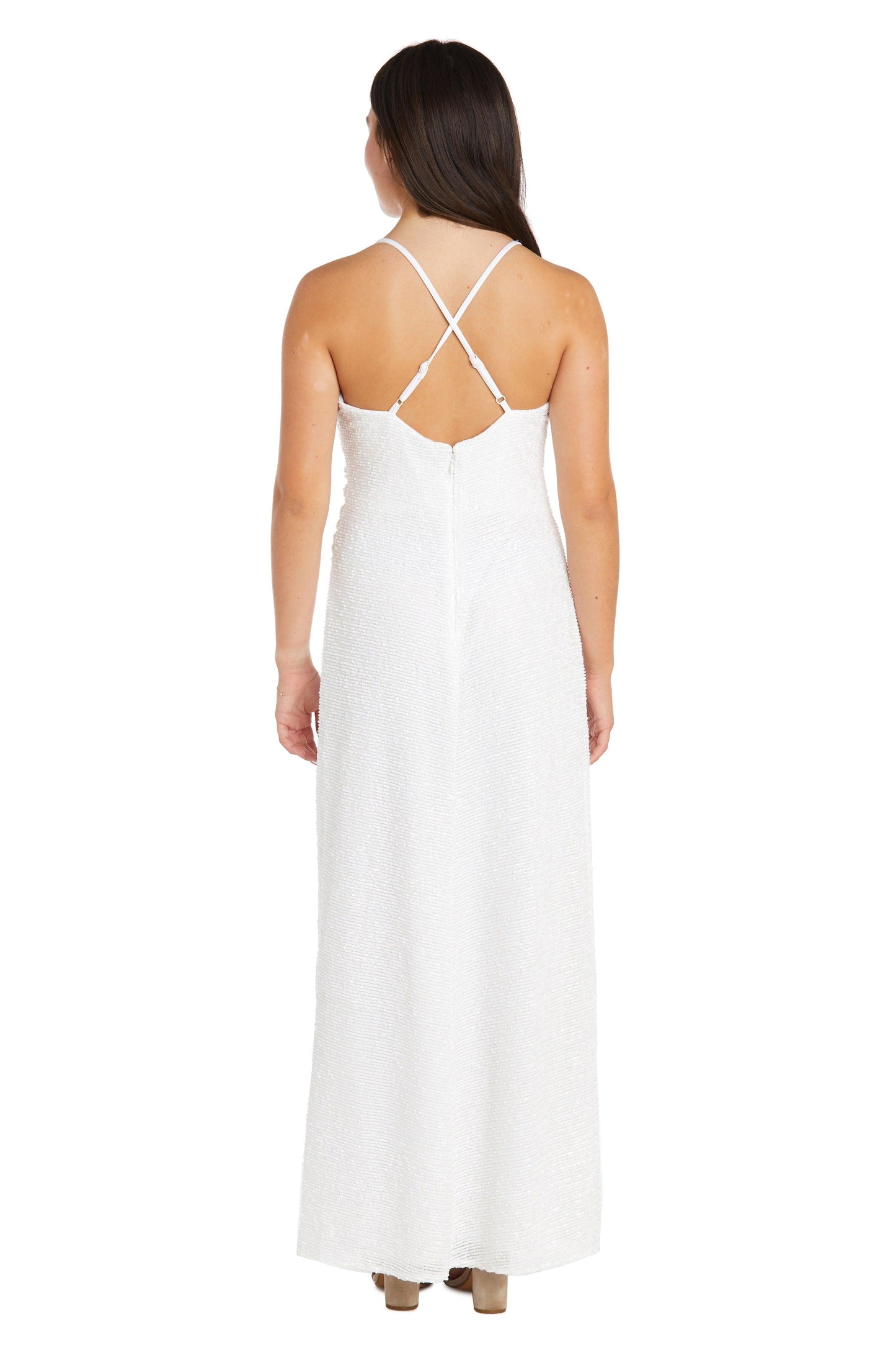 Nightway Long Formal Evening Dress 21936A - The Dress Outlet