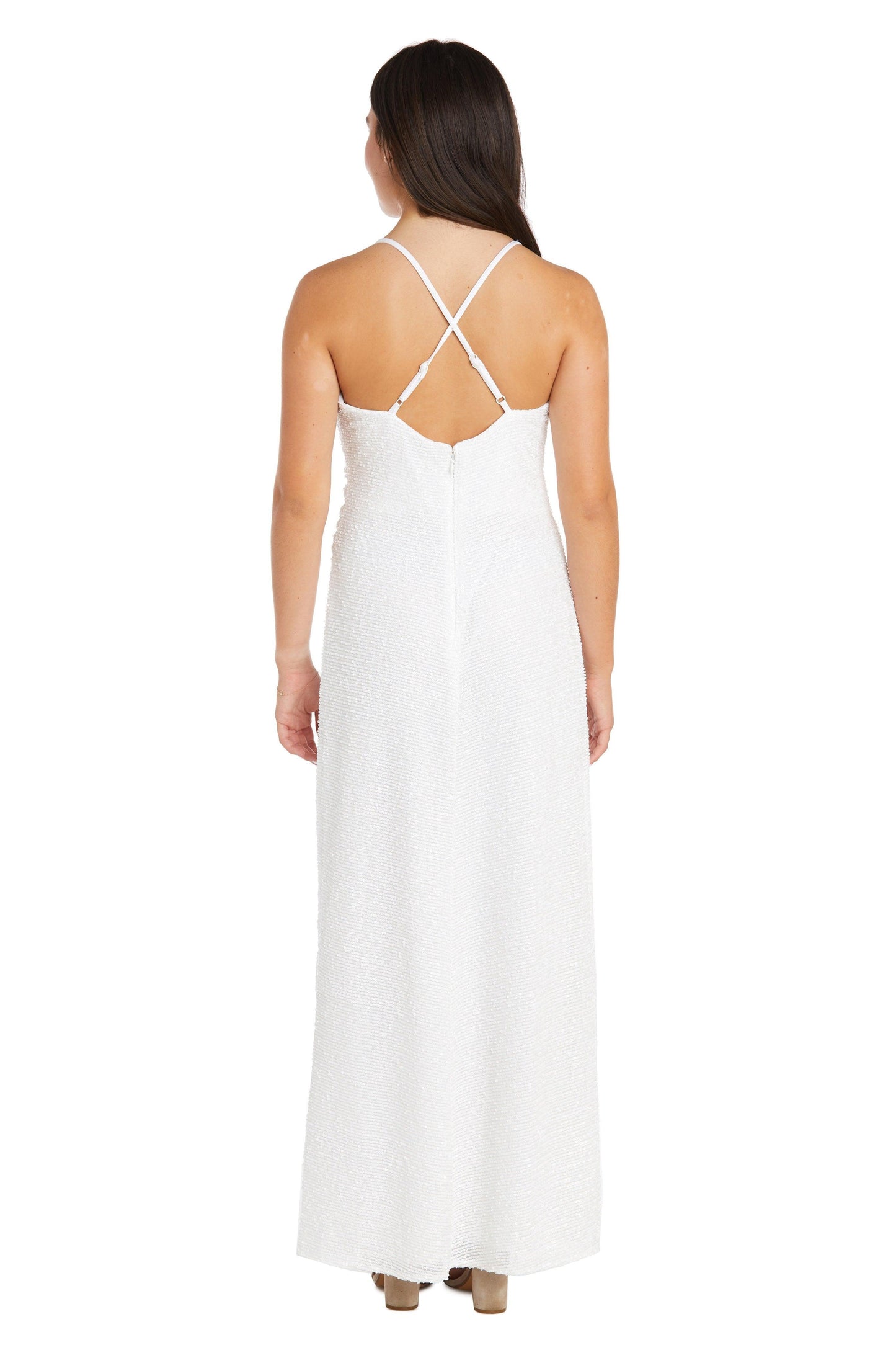 Nightway Long Formal Evening Dress 21936A - The Dress Outlet